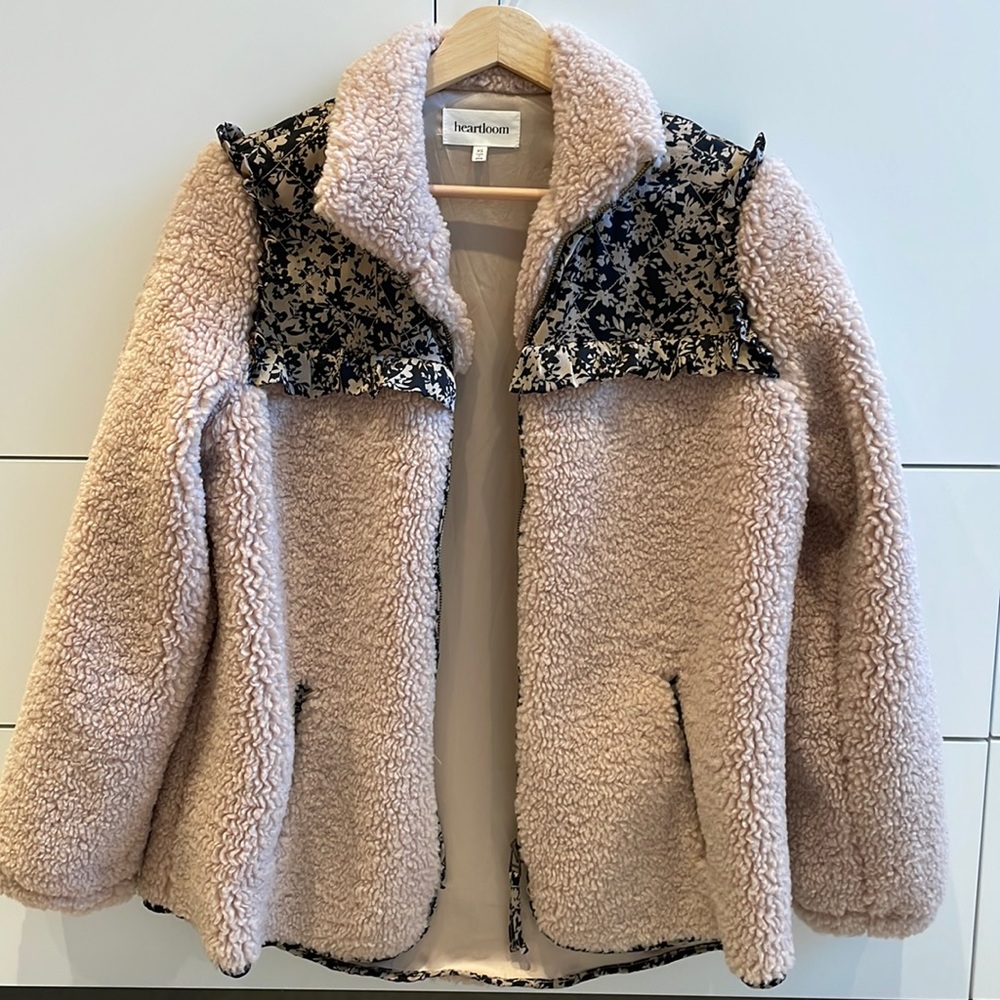 XS Heartloom Teddy Jacket (Revolve)